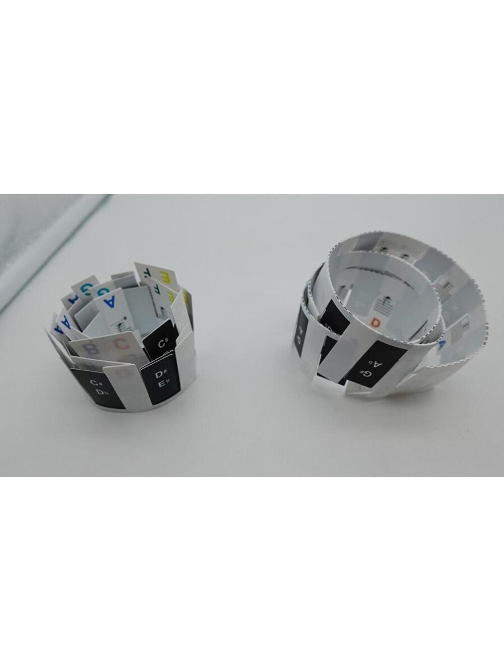Removable Piano Key Stickers Color Note Labels Kids Beginner Learning For 88/77 - Picture 6 of 9